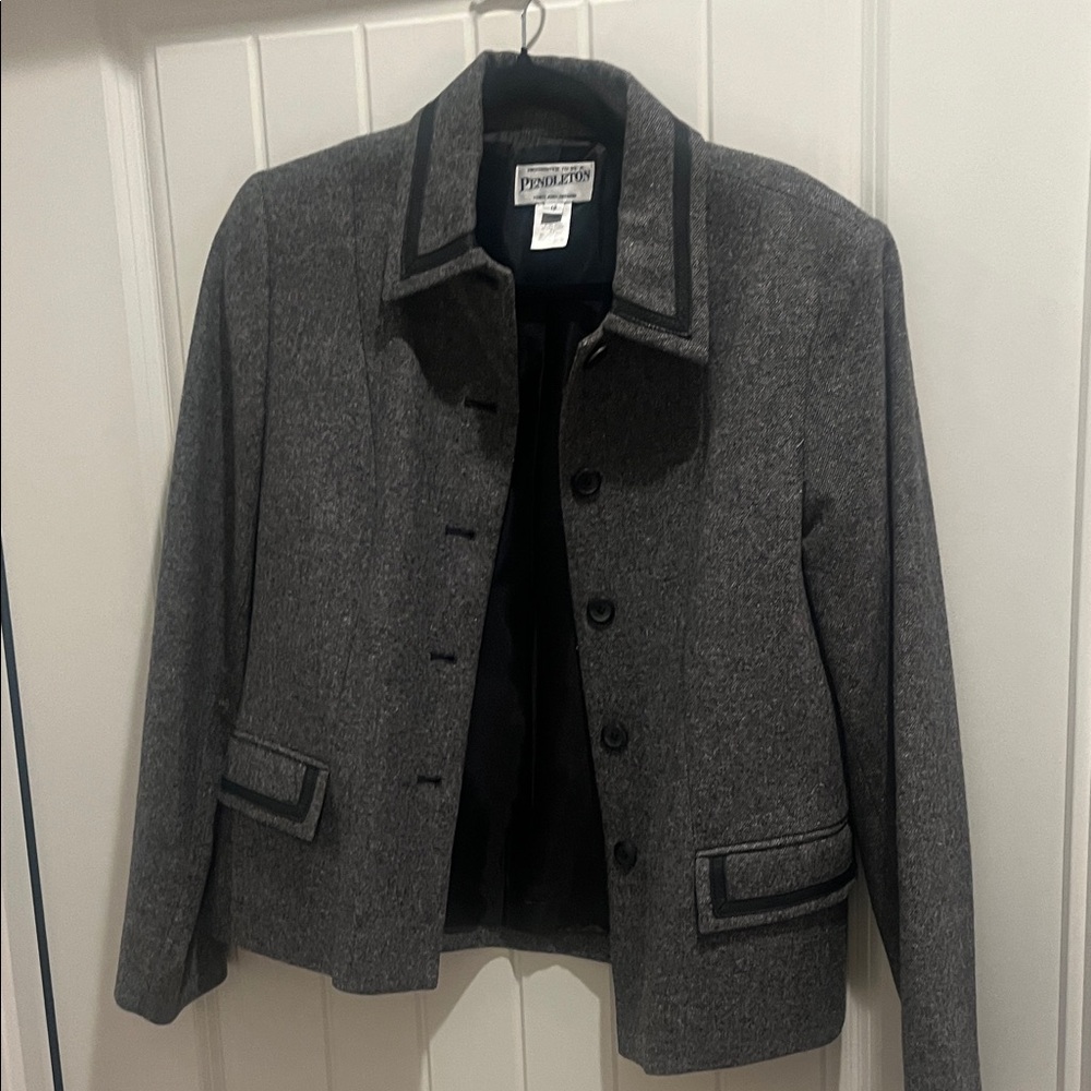 Pendleton Women's Charcoal Blazer